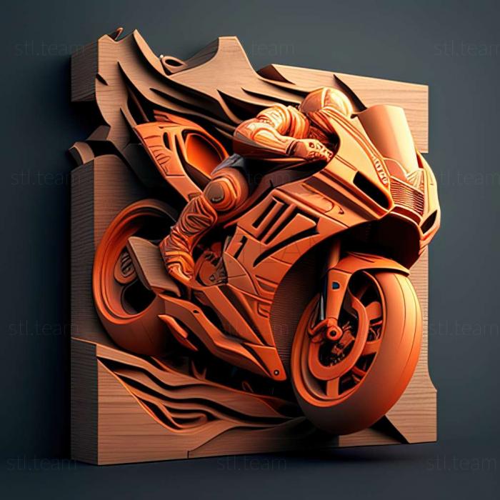 3D model MotoGP 2 game (STL)